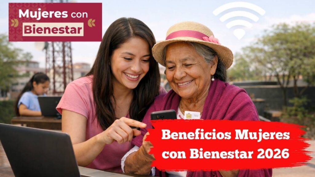 Beneficios Mujeres con Bienestar 2026: pasos, documentos y módulos para activar internet y llamadas gratis